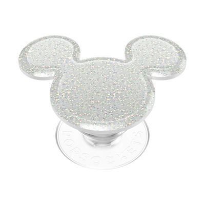 Secondary image for hover Earridescent White Glitter Mickey Mouse